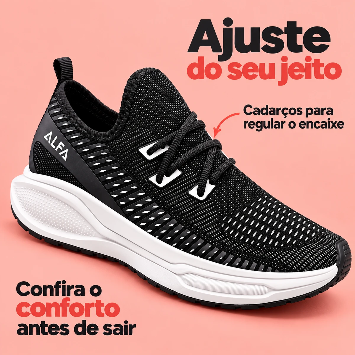 Demonstração da principal funcionalidade de Tênis Feminino Esportivo